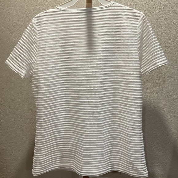 Calvin Klein Women’s White Blouse, Lined - Picture 6 of 6